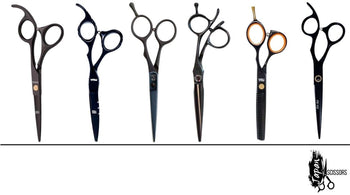 Black Hairdressing Scissors & Black Shears For Hair - Japan Scissors