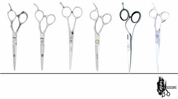 Silver Hairdressing Scissors For Professionals - Japan Scissors