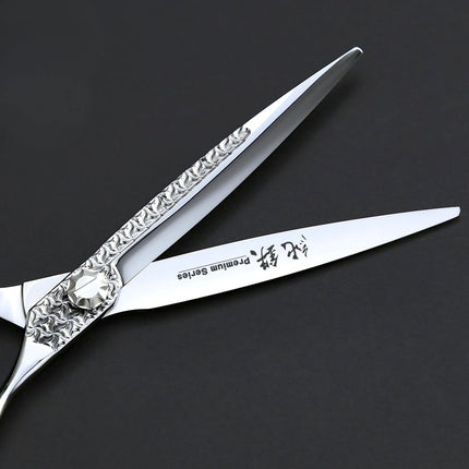 Juntetsu Crystal Frost Professional Hair Cutting Scissors