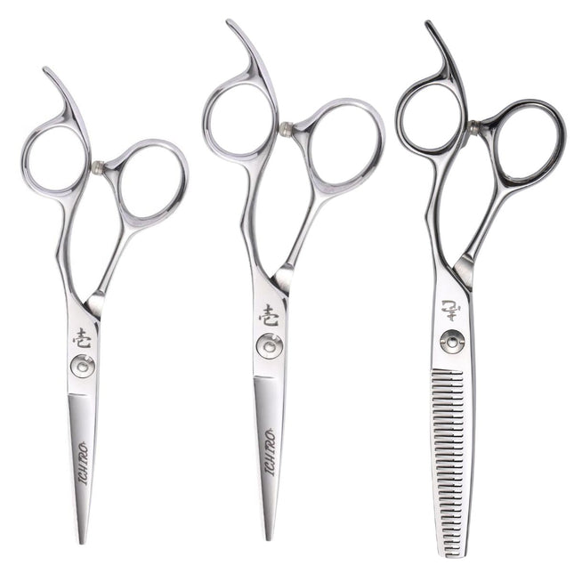 Ichiro Ergo Serrated Hairdressing Scissor Master Set - Japan Scissors